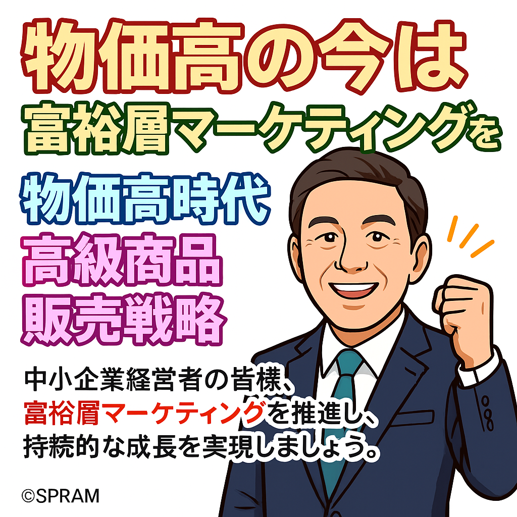 物価高時代の富裕層マーケティング戦略