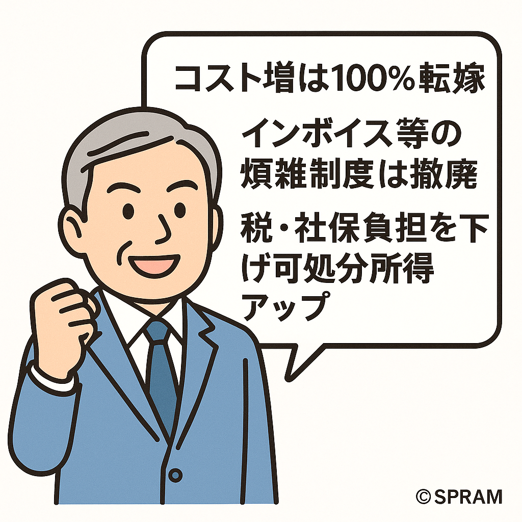中小企業診断士が考える日本革新案8／最低賃金の継続的アップの影響回避政策