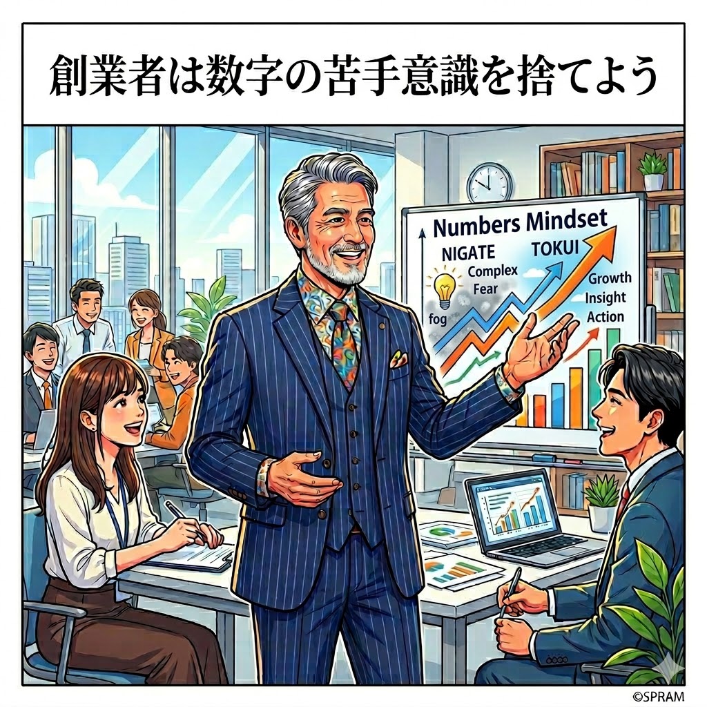 創業者は数字の苦手意識を捨てよう