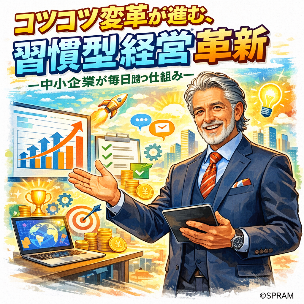 コツコツ変革が進む、習慣型経営革新―中小企業が毎日勝つ仕組み