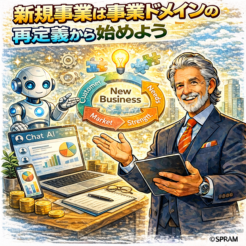 新規事業は事業ドメインの再定義から始めよう