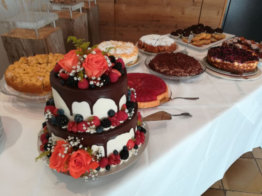Hochzeitstorte beim Forstner