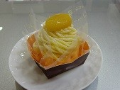 懐かしい昔ながらのモンブラン