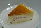 スフレタイプのチーズケーキ