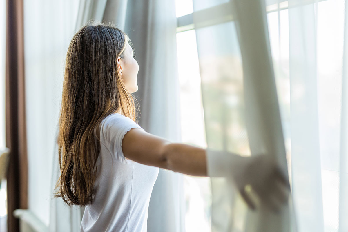 Wer bei offenem Fenster schläft, ist am nächsten Tag fitter!