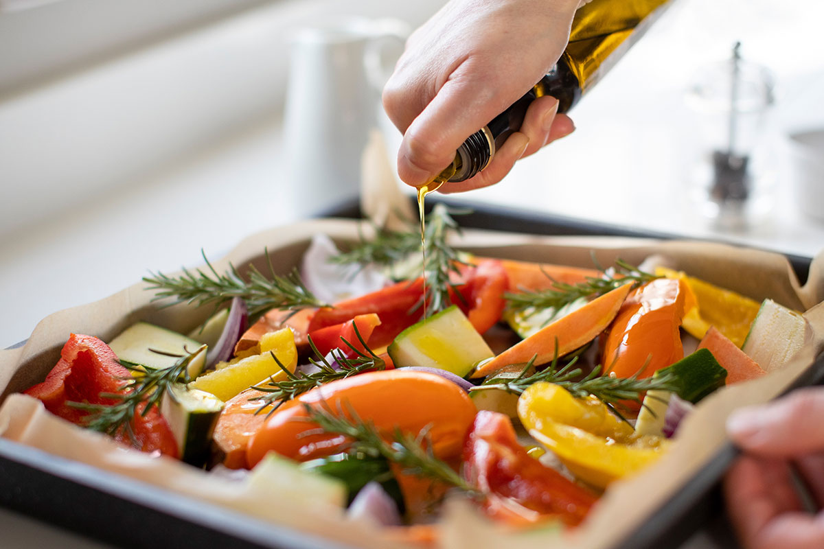 Männer sollten viel Gemüse essen