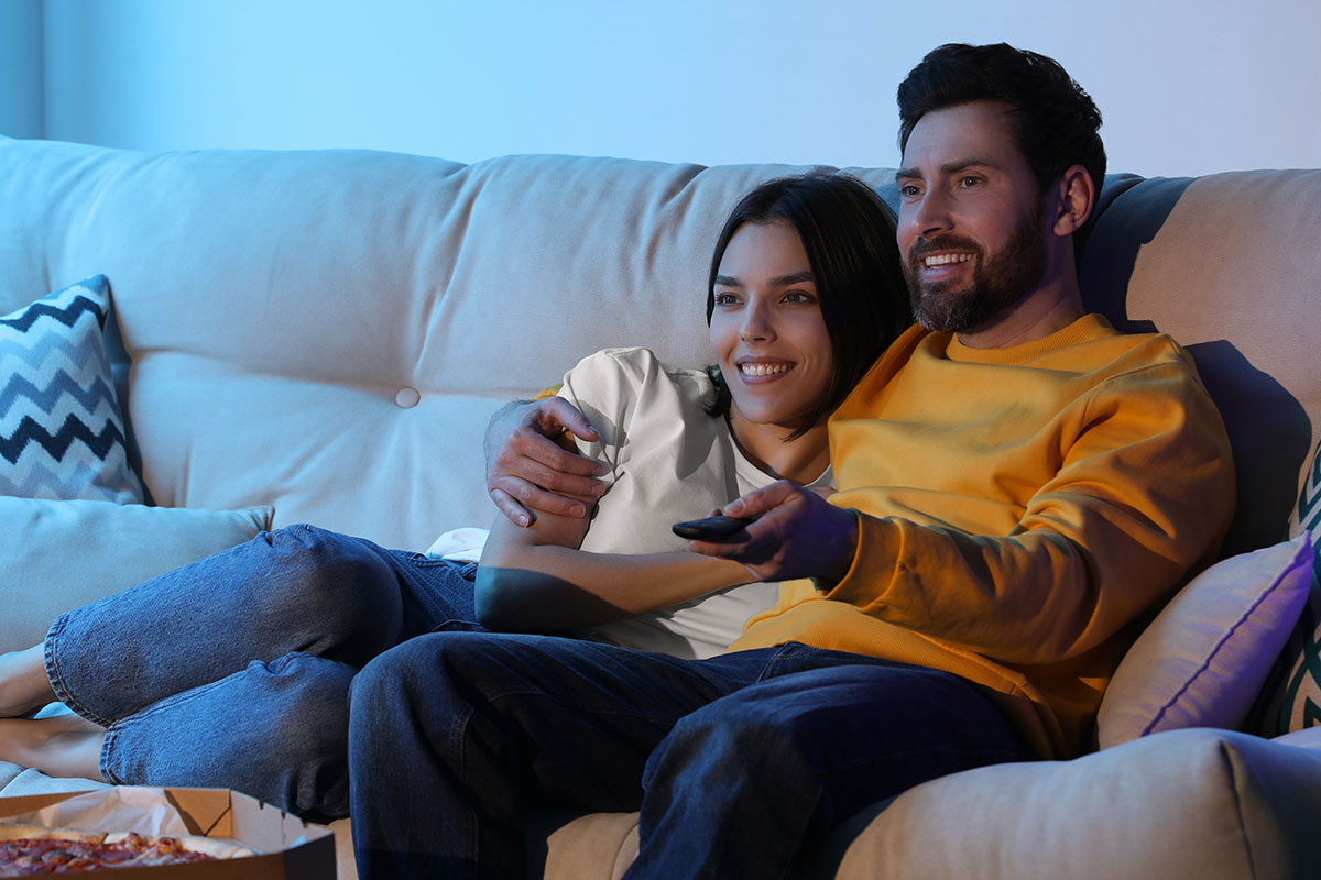 Besser schlafen nach dem Fernsehen