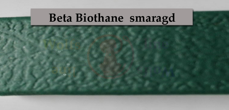 Wolfsline Biothane  Farbmuster smaragd