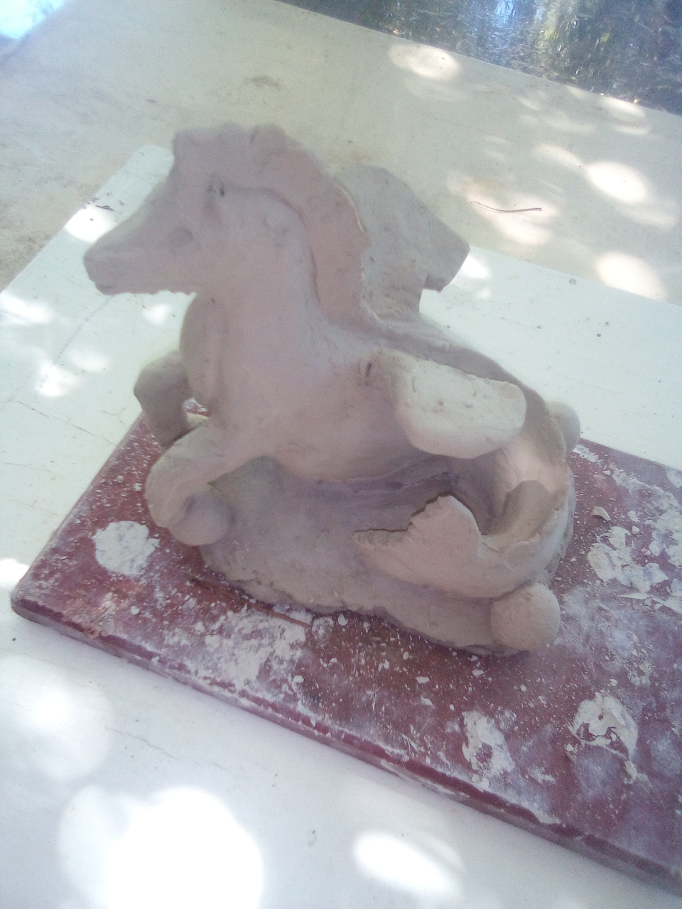 L'hippocampe, encore beaucoup de travail pour finaliser.