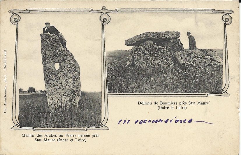 En France aussi des menhirs à trous de visée.