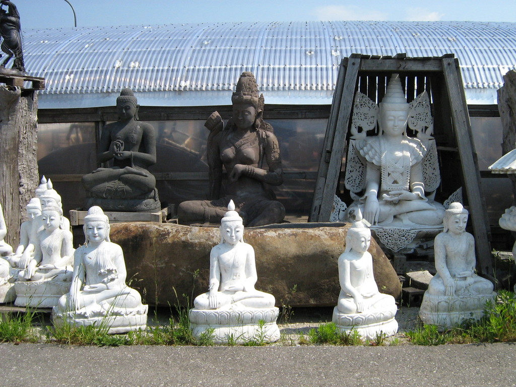 Buddhas aus Marmorstein