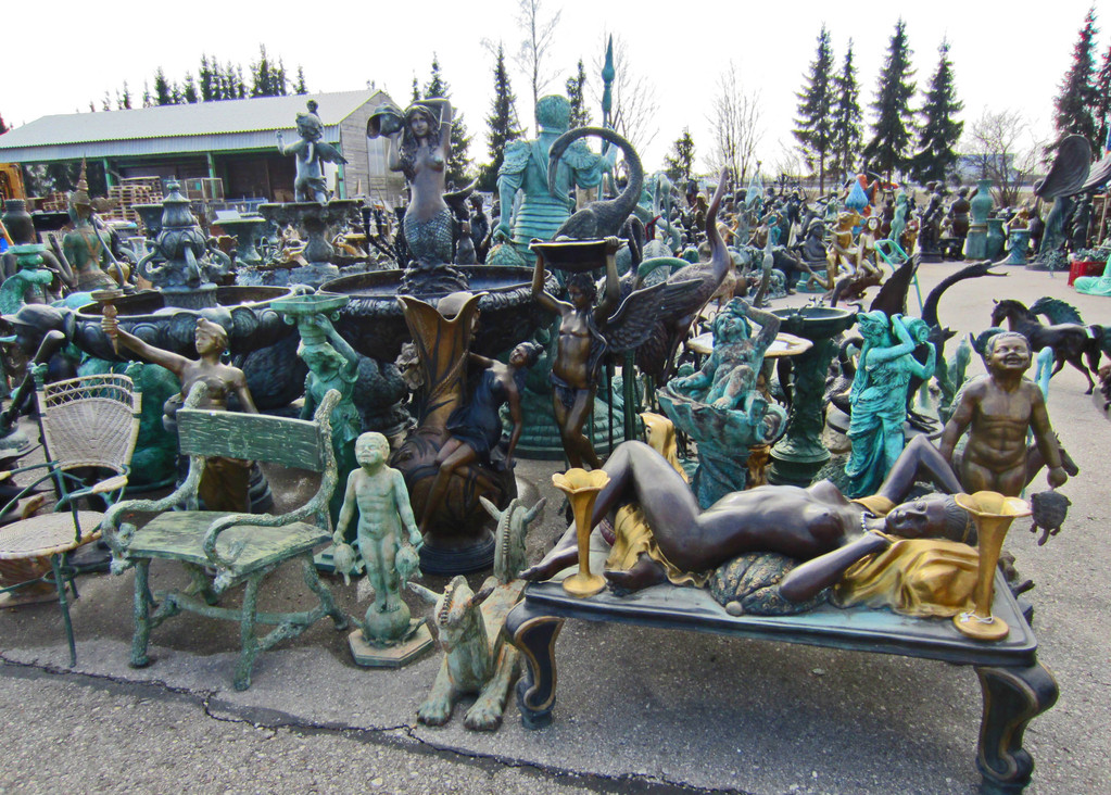 Bronze von klein bis XXL