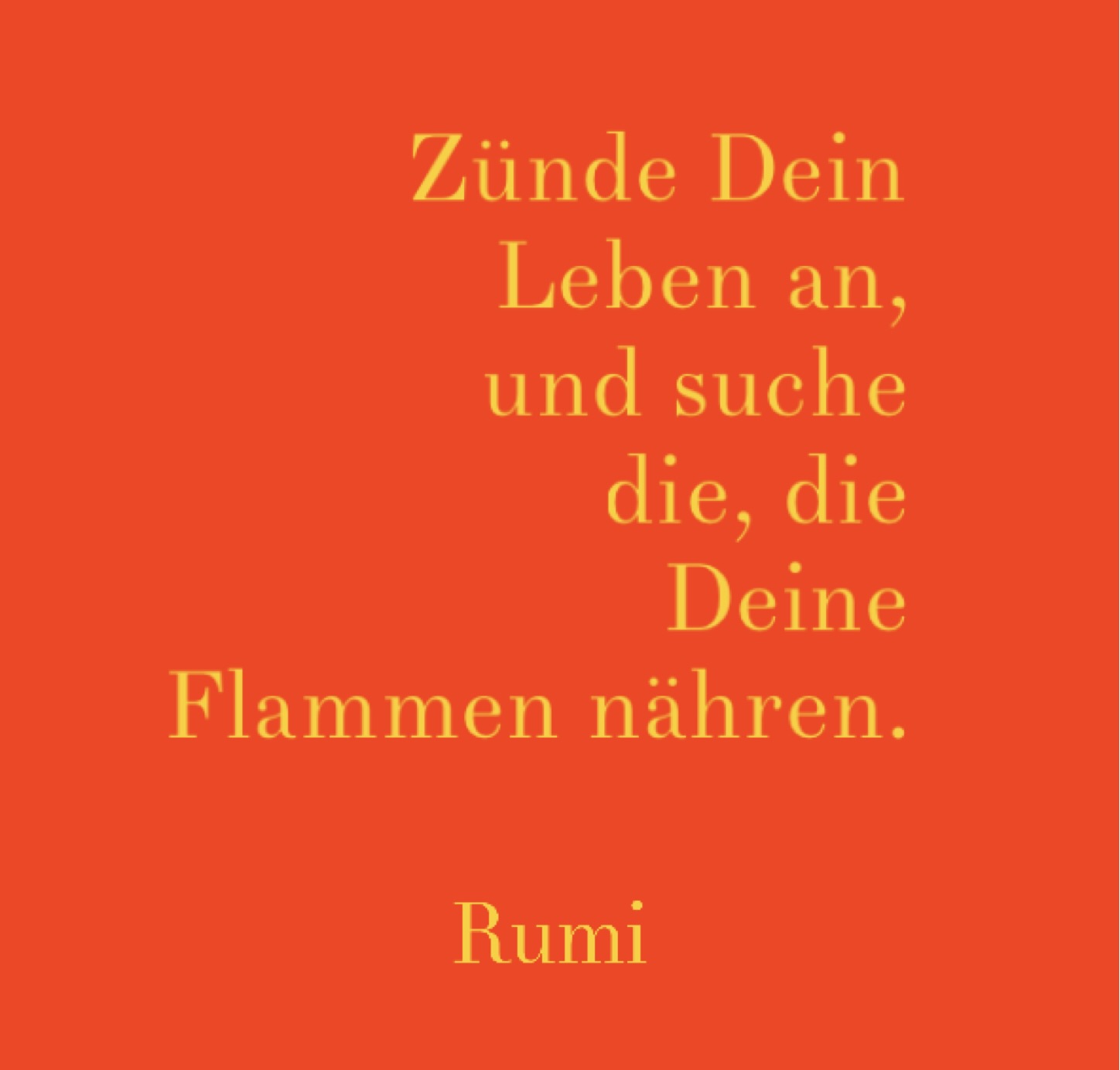 Zünde Dein Leben an!