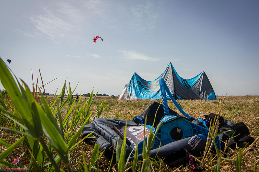 Roadtrip ans Nordkap - Kitesurf Equipment