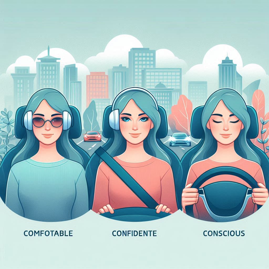 The Three C's of Driving: Comfortable, Confident, and Conscious