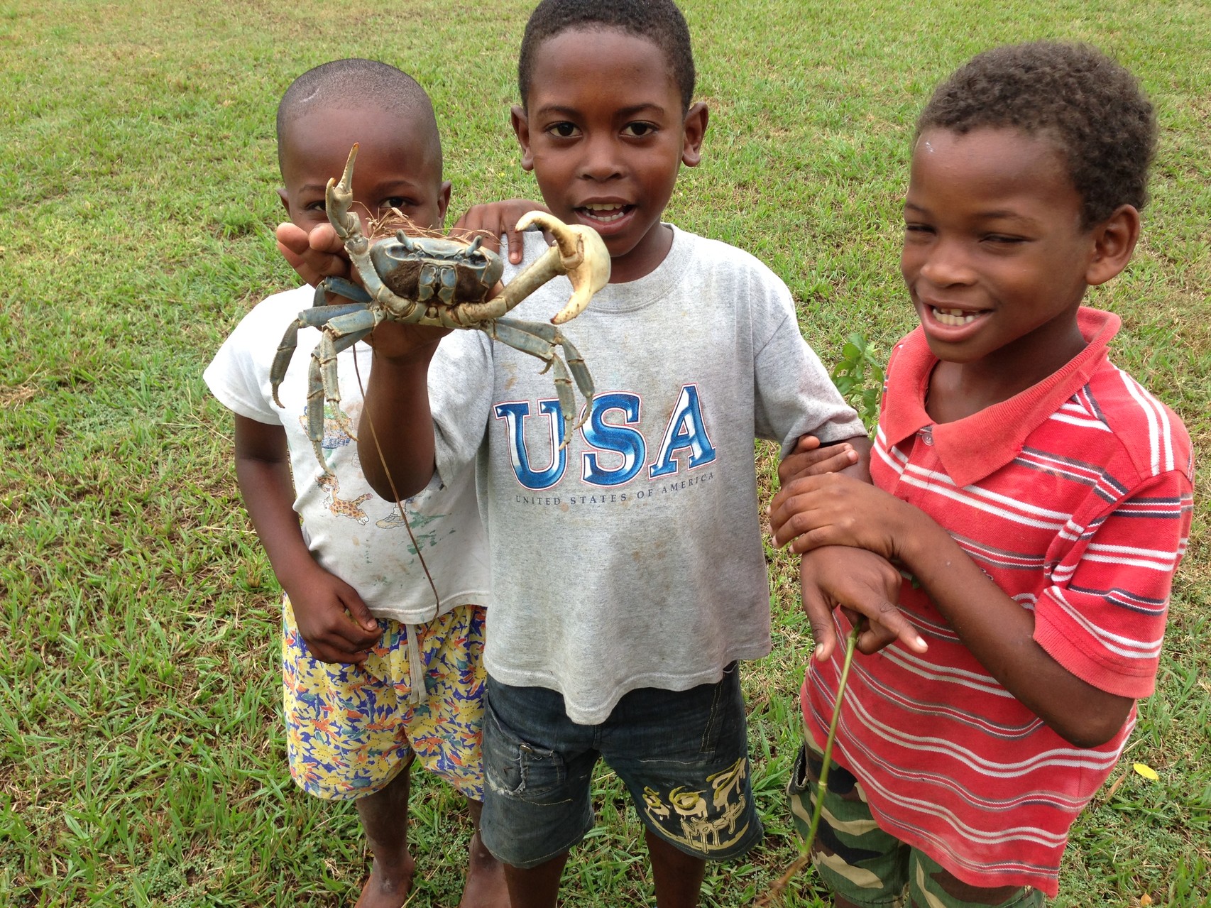 kids in the village of travesia