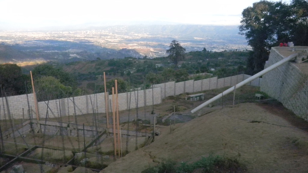 view from gym of home site