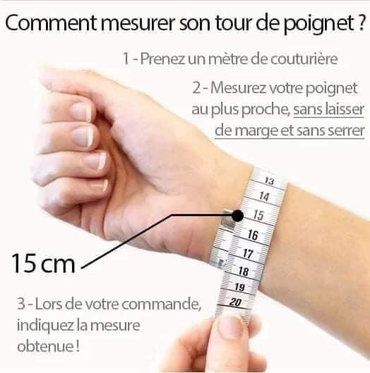 Comment prendre son tour de poignet ?