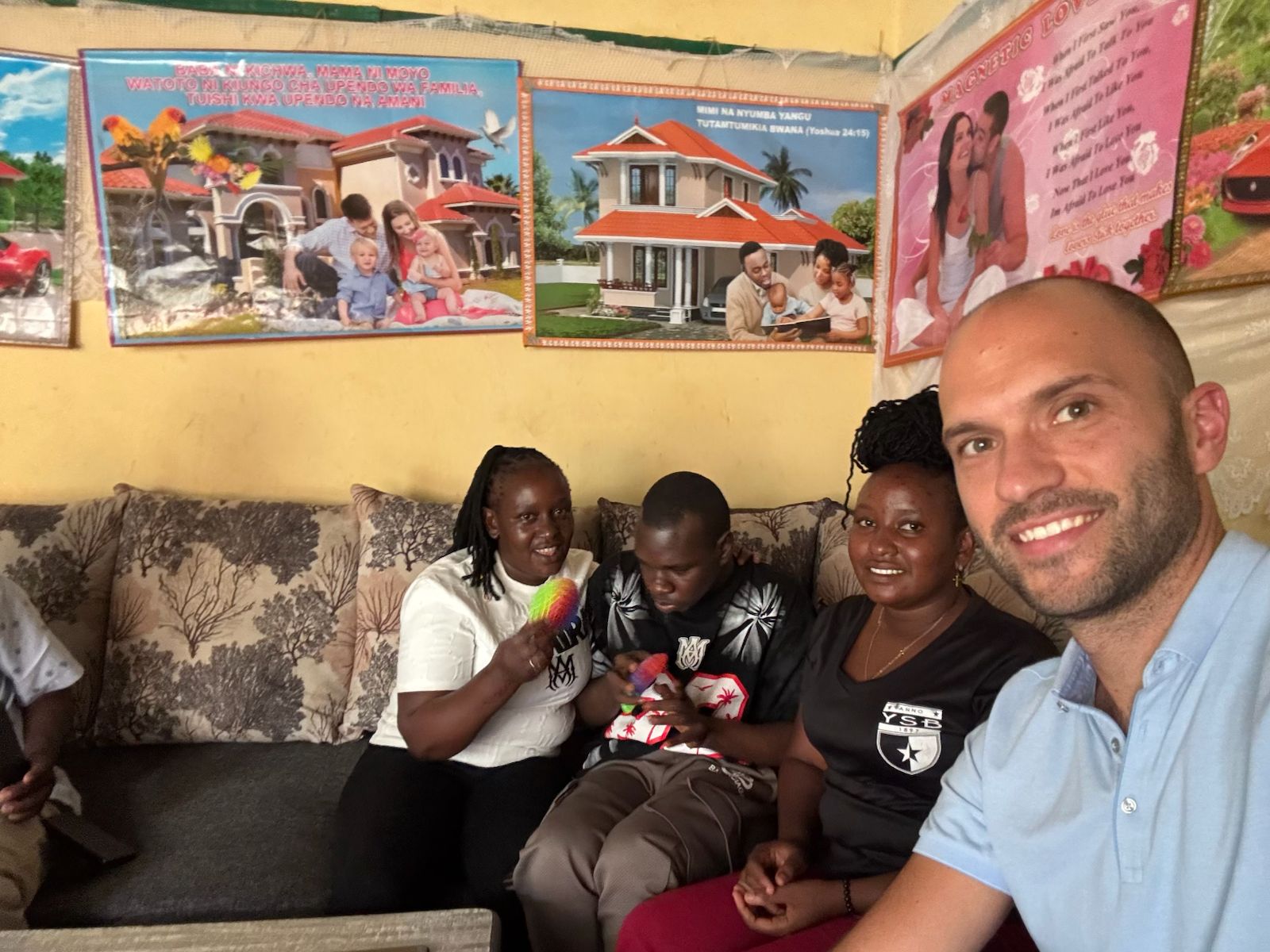 Besuch bei Esther's Familie