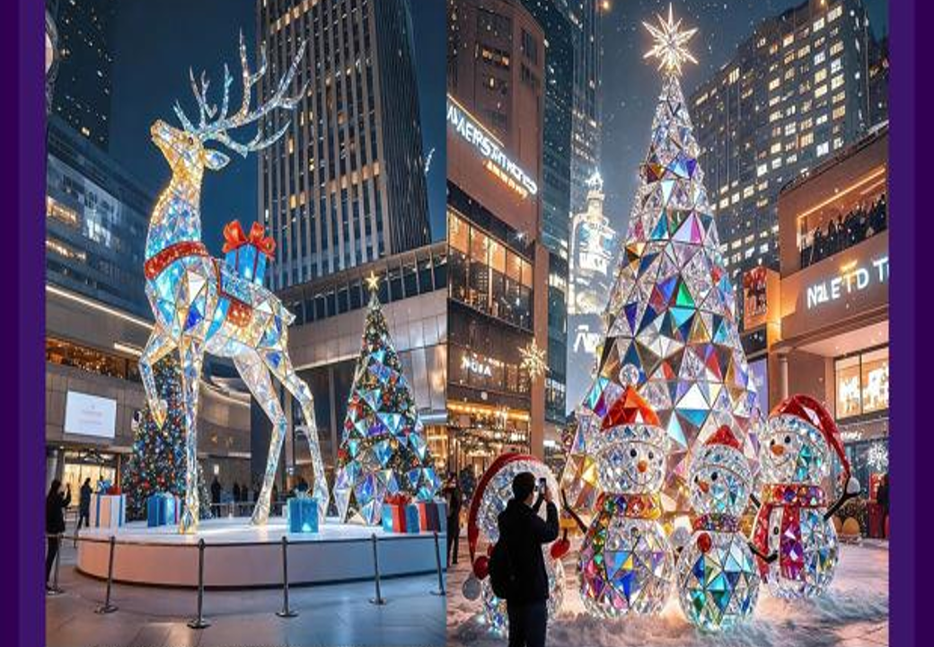 Escenografía navideña luminosa: arte, magia y sostenibilidad