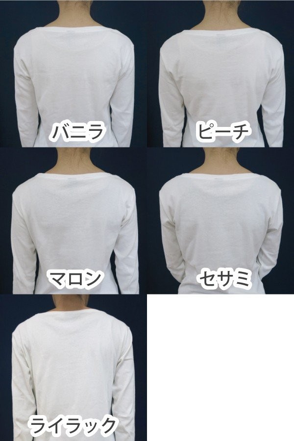 白いシャツでも透けない色は 肌にやさしい日用品 あさのは商店