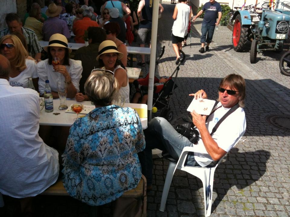 Heute Fotografieren, nicht Tennis!