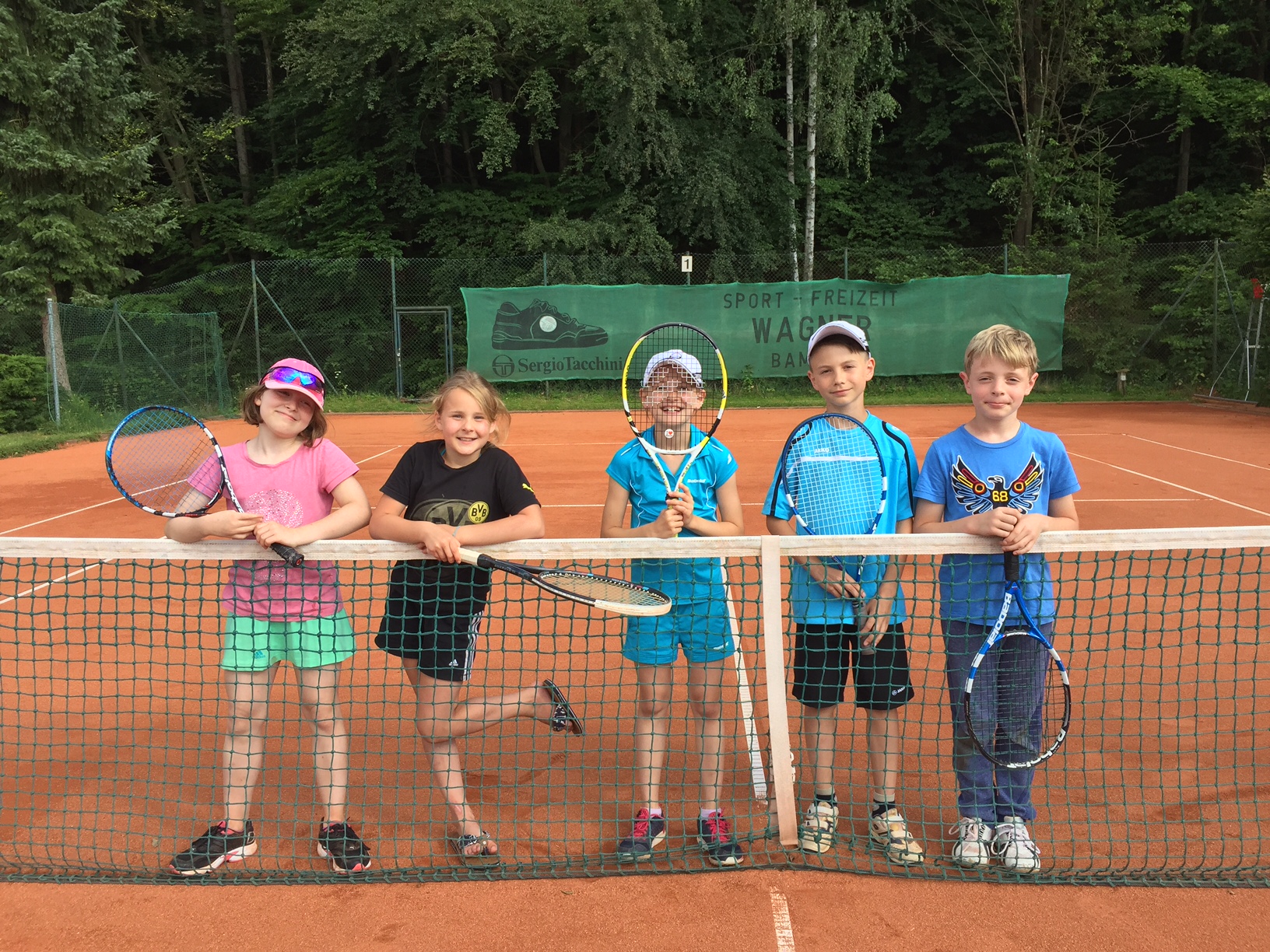 v.l. Marie, Maxi, Elina, Matthias, Leandro