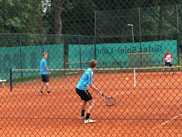Malte und Luis im 3er Doppel