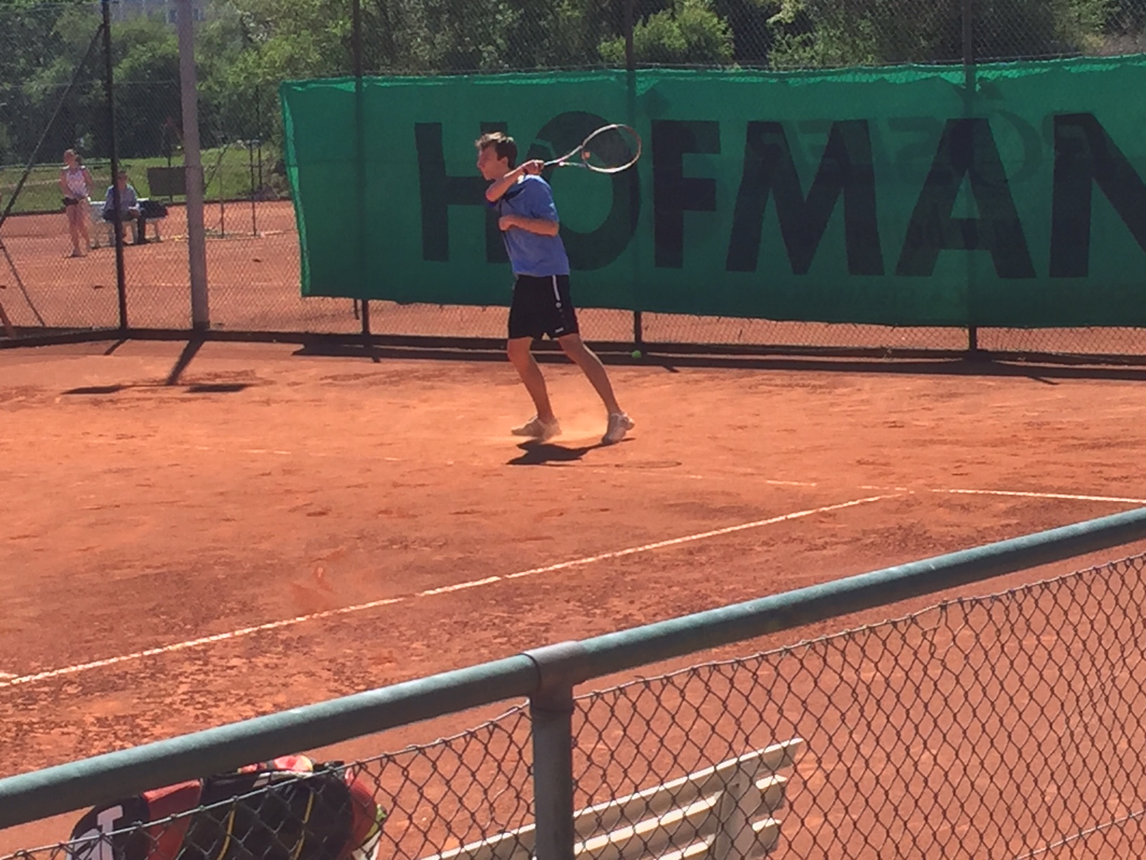 Yannick nimmt Maß