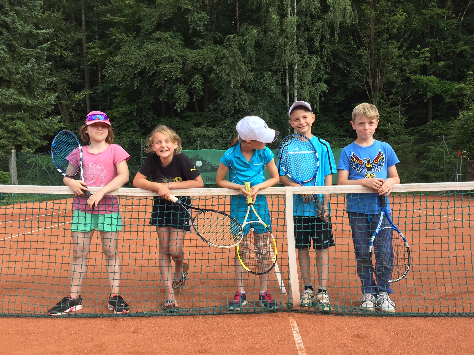 v.l. Marie, Maxi, Elina, Matthias, Leandro