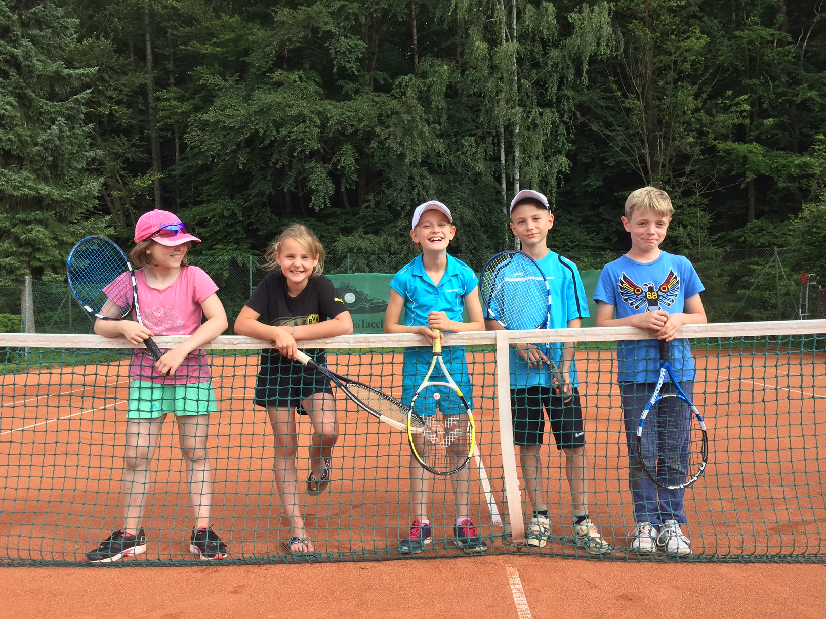 v.l. Marie, Maxi, Elina, Matthias, Leandro