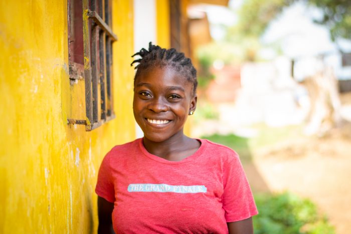 Aisha bint Muhammad she is a total Orphan and she is in primary Six aged 14 years old