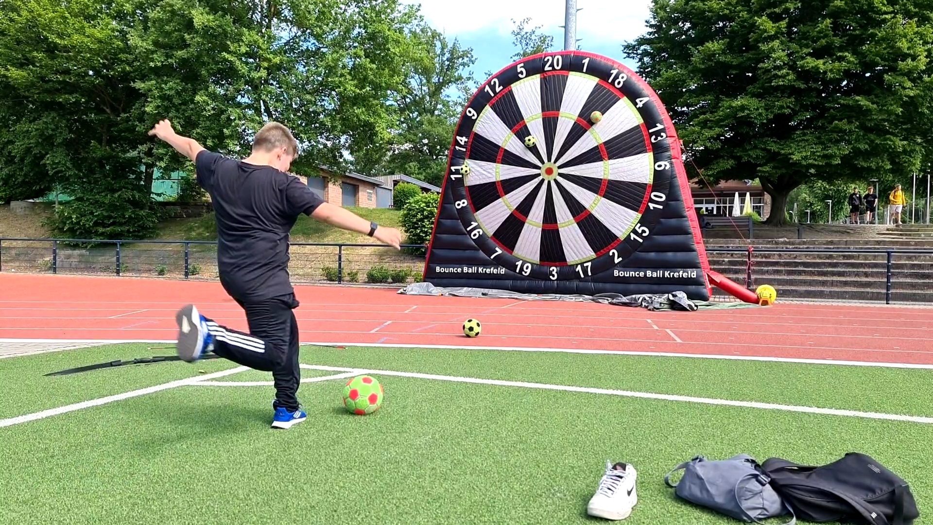 Fußball-Darts auf dem Vennberg