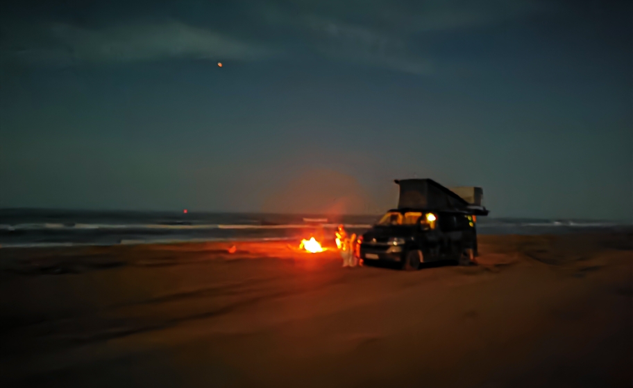 ...uns jeden Abend ein Lagerfeuer mit seinem Segen.🥰😋