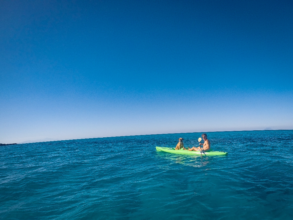 Viel Strand und schnorcheln und eine Kanu/Sup Tour ums Cap. 