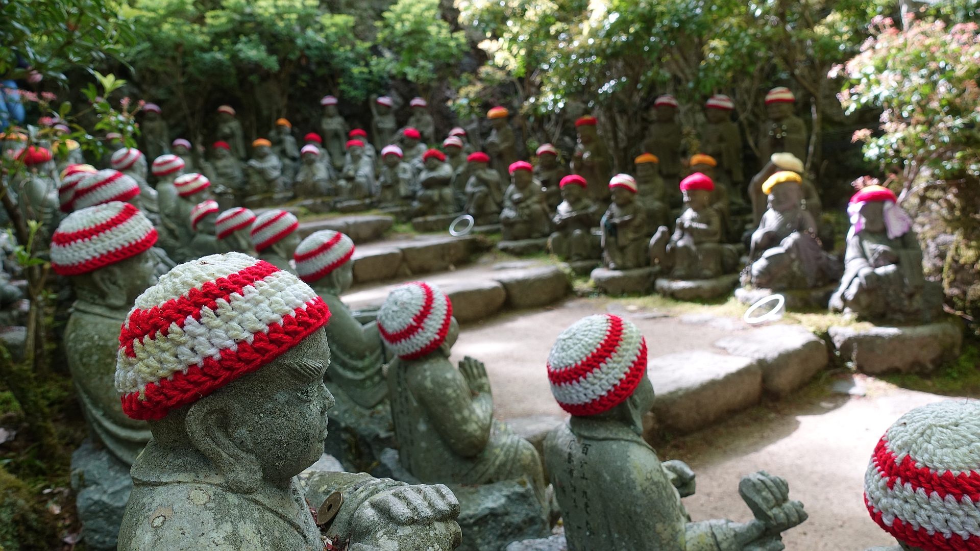 Sehenswert : Auch auf der Insel Miyajima gibt es Tempel der buddhistischen Shingonsekte