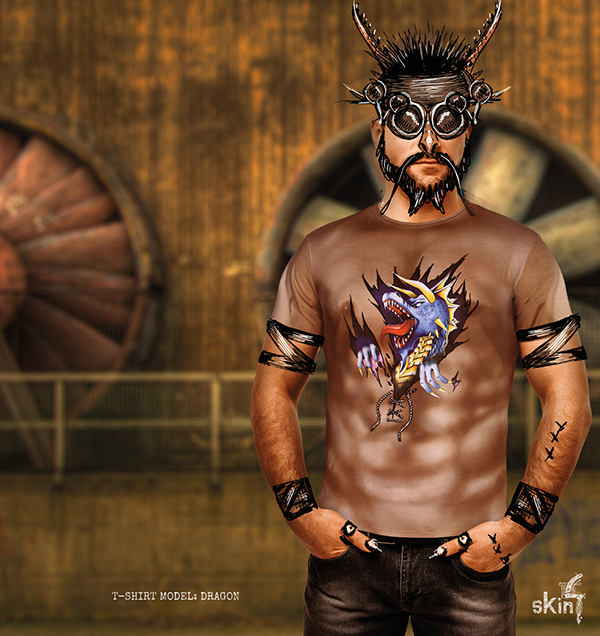 T-Shirt Model DRAGON