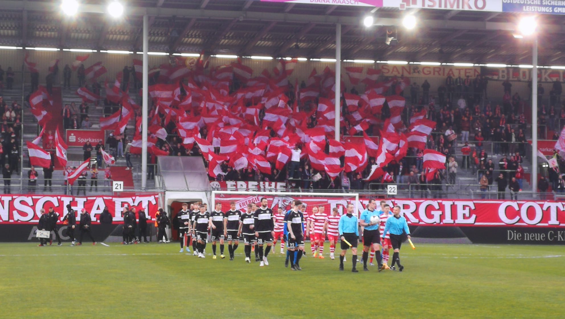 Fußball Regionalliga ...FC Energie Cottbus gegen VfB Germaniau003d Heute 1900 Uhr