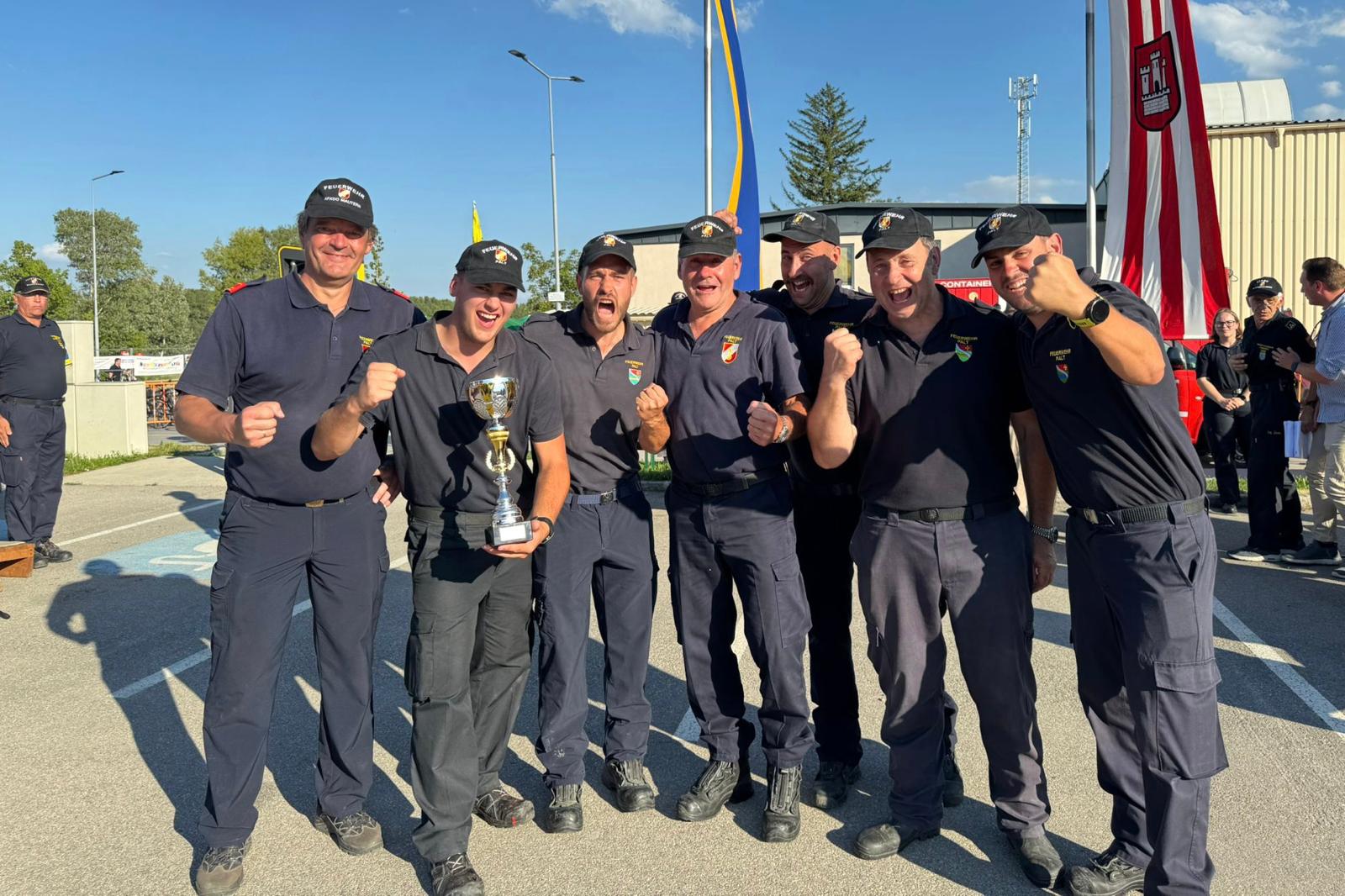 Erster Platz für die Feuerwehr Palt beim BWDLB in Klosterneuburg
