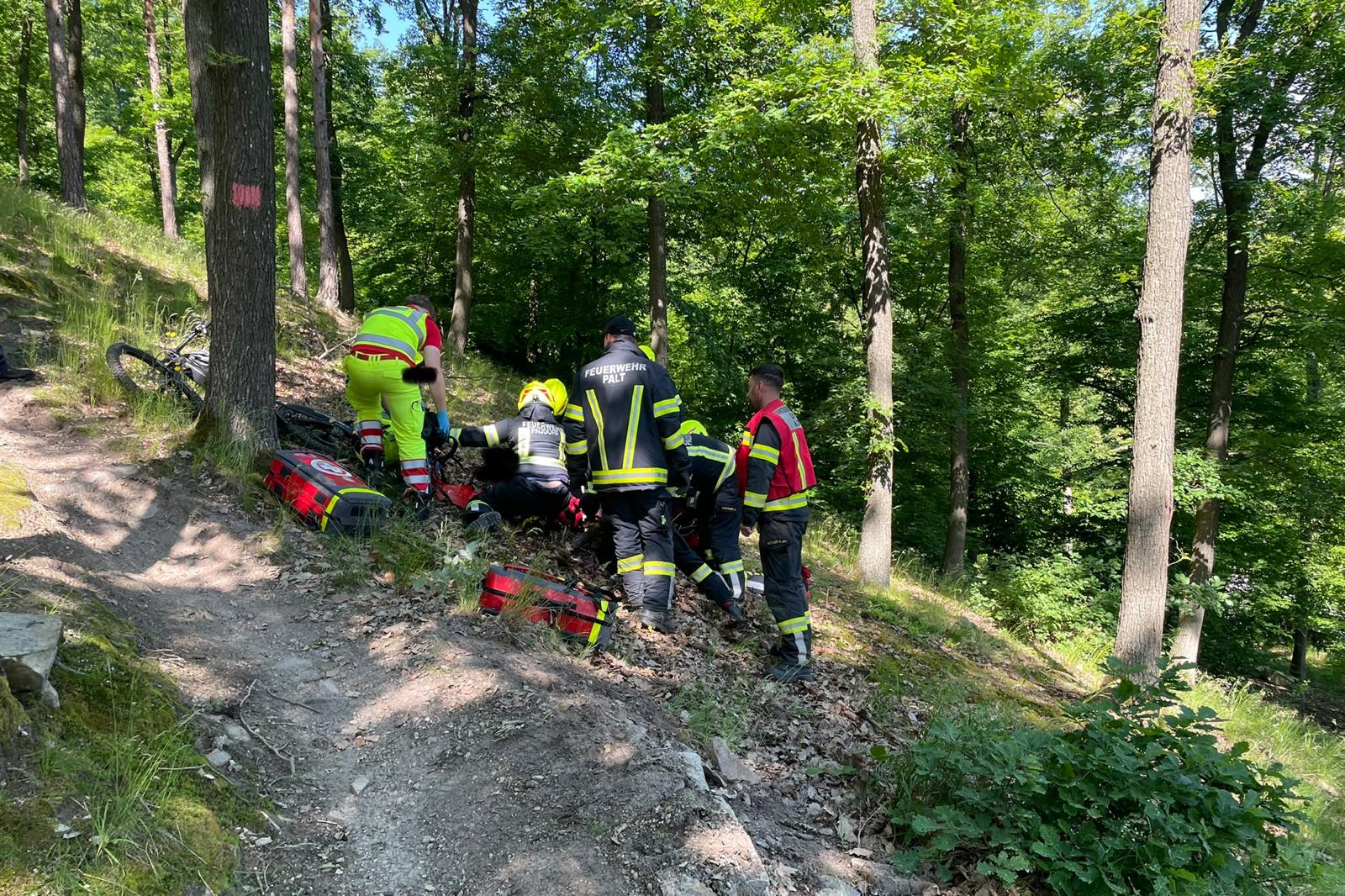 Menschenrettung am Göttweiger Berg – Feuerwehr im Einsatz
