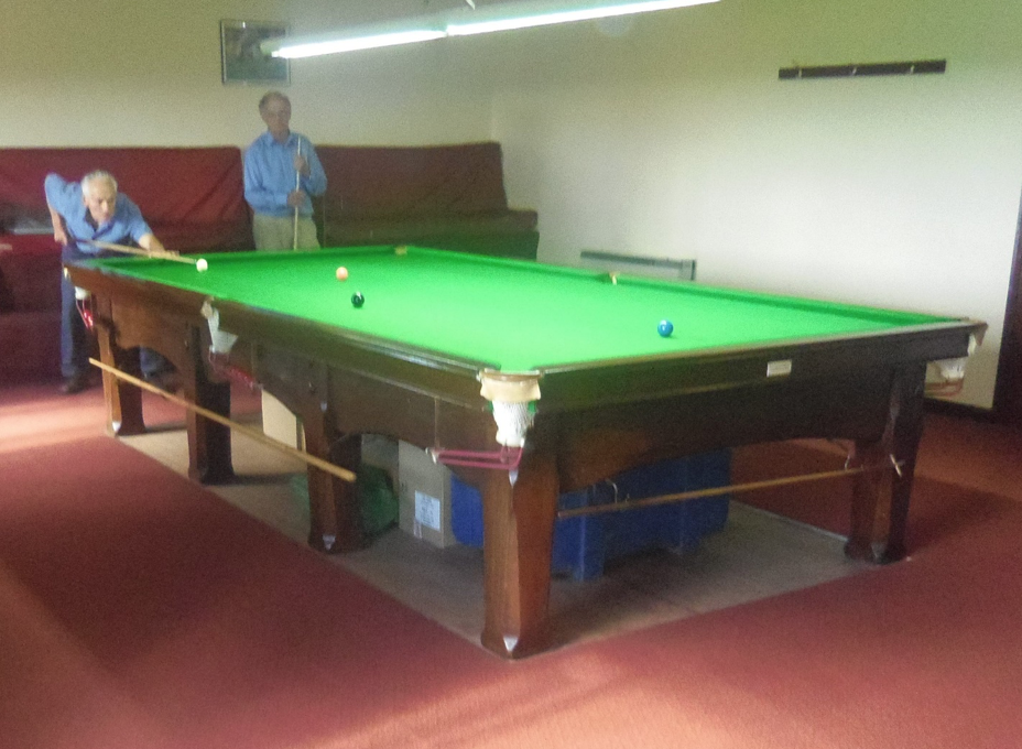 Village Hall snooker room