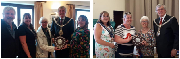 Photo of winners of the May Day Pasty Making Competitions