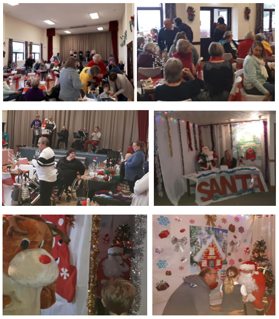Photo montage Lanreath Christmas Fayre