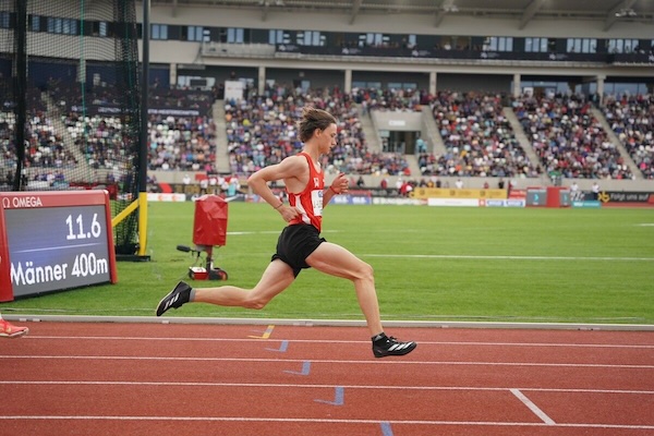 Jan-Lukas Schröder sprintete ins 400-Meter-Finale