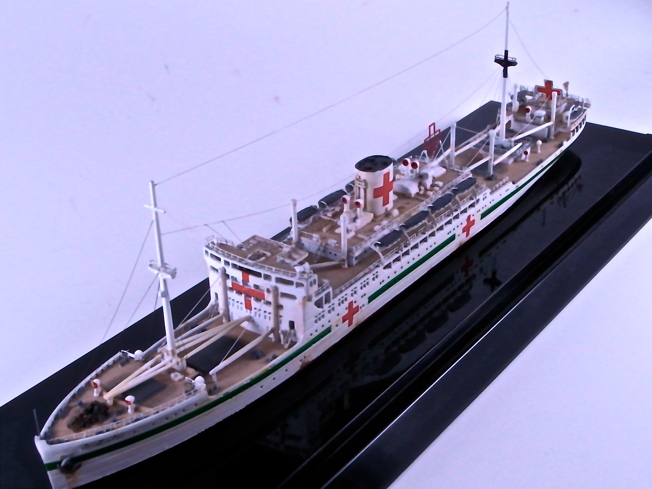 特設病院船 氷川丸 - 1/700 艦船モデルとジオラマ、海関連