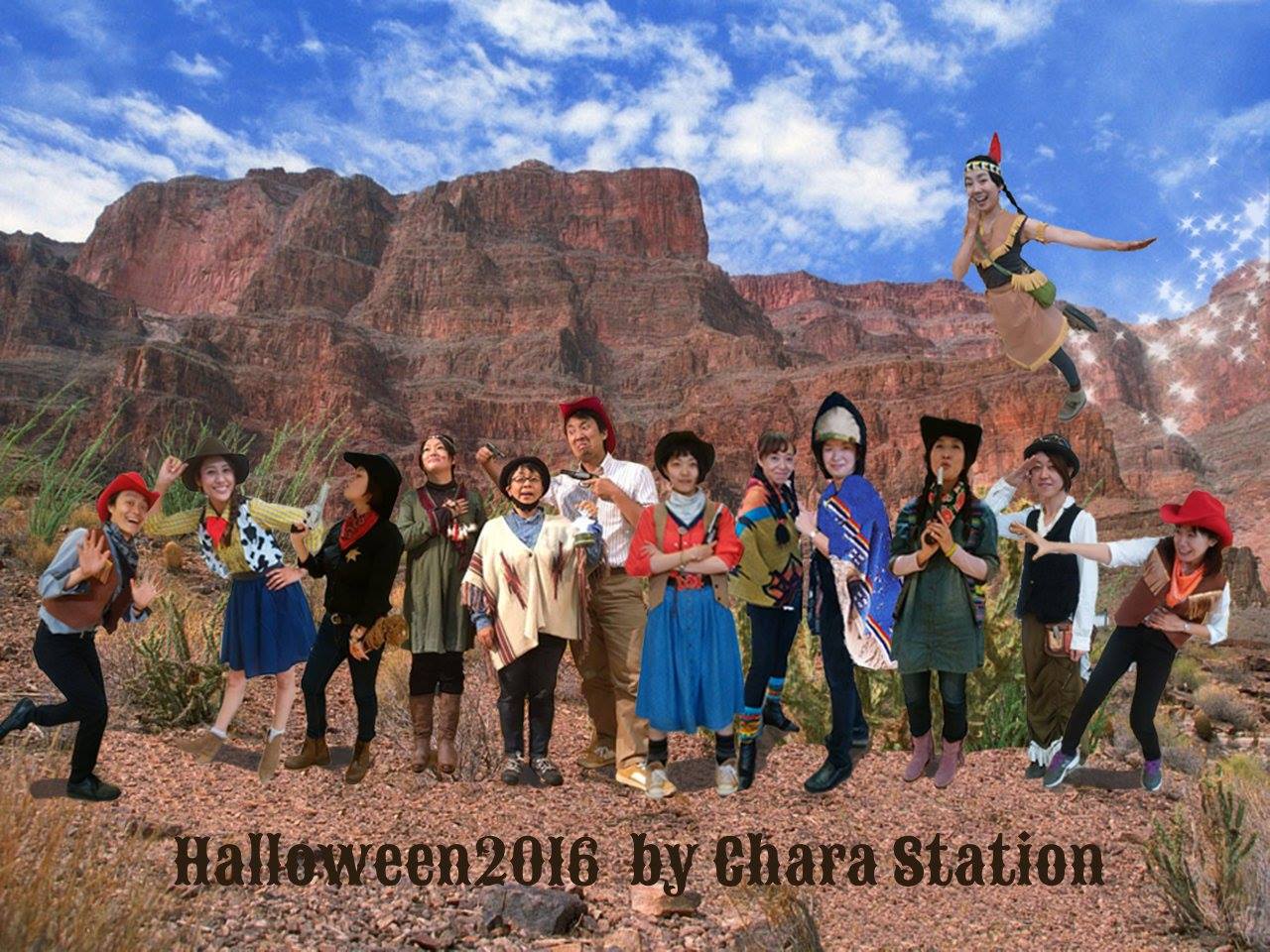 ハロウィンイベントで似顔絵やフェイスペイントを実施しました。