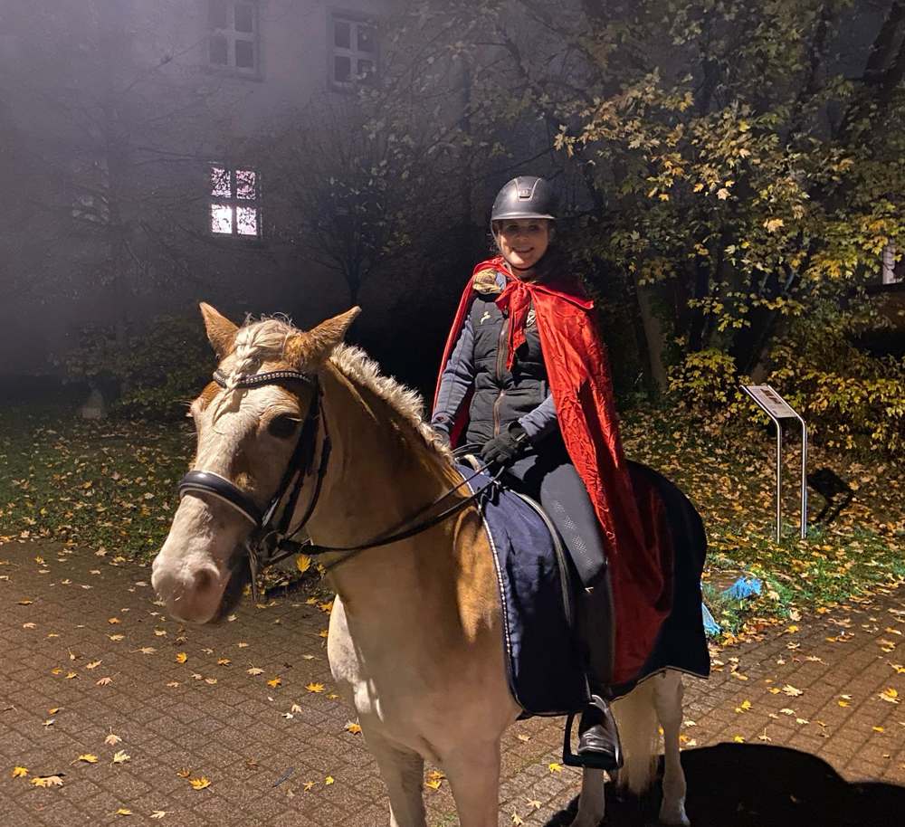 Ines und Sandro, die im Auftrag von St. Martin unterwegs waren