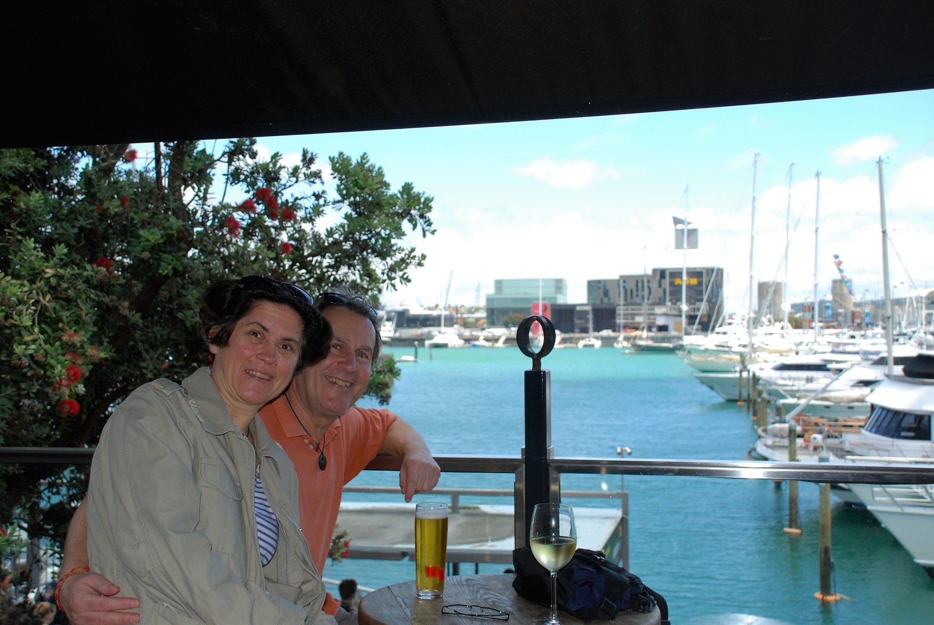 Ankunft in Auckland - City of Sails