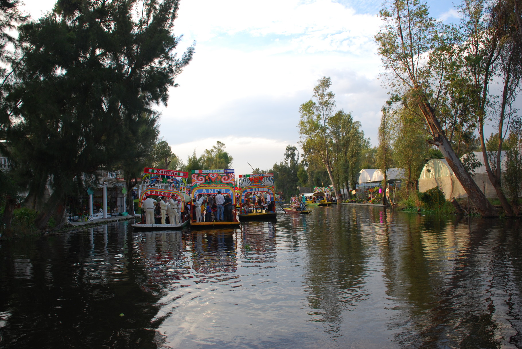 Xochimilco - Park (schwimmende Gärten)
