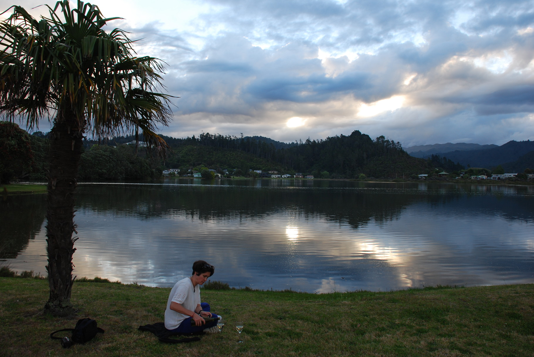 ... "After Travel Picknick" in unserem Hotel in Tairua 